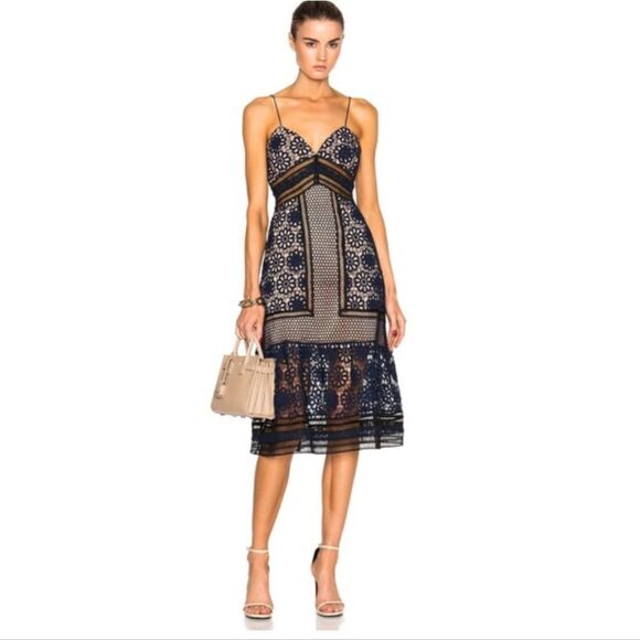 NWT SELF-PORTRAIT Lace Dress - Picture 2 of 11